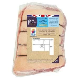 Sainsbury's British Fresh Outdoor Bred Pork Shoulder Joint, Taste the Difference (Approx 1.4kg)