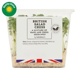 Sainsbury's British Fresh Salad Cress 20g
