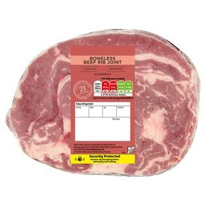 Sainsbury's British or Irish 21 Day Matured Boneless Beef Rib Joint (Approx. 1.25kg)