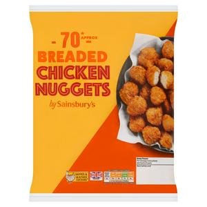 Sainsbury's Chicken Breast Nuggets 1kg