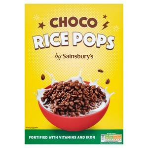 Sainsbury's Choco Rice Pops 375g