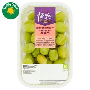 Sainsbury's Cotton Candy Seedless Grapes, Taste the Difference, Ltd Edition 400g