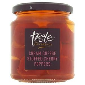 Sainsbury's Cream Cheese Stuffed Cherry Peppers, Taste the Difference 280g