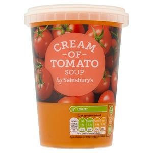 Sainsbury's Cream of Tomato Soup 600g