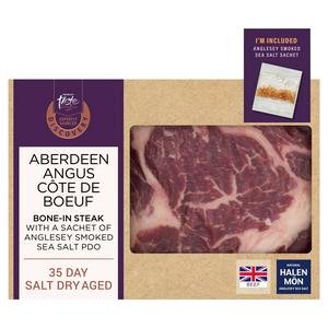 Sainsbury's Discovery (Approx.700g) 35 Day Salt Dry Aged Aberdeen Angus Cote de Boeuf Steak, Taste the Difference