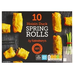 Sainsbury's Duck Spring Rolls 10 200g Sainsbury's Duck Spring Rolls 10 200g