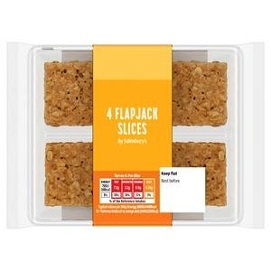 Sainsbury's Flapjack Cake Slices x4