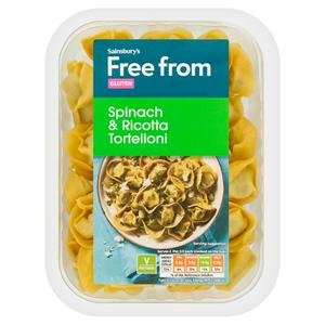 Sainsbury's Free From Spinach & Ricotta Tortelloni 250g