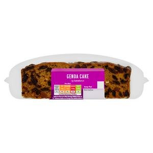 Sainsbury's Genoa Loaf Cake 320g