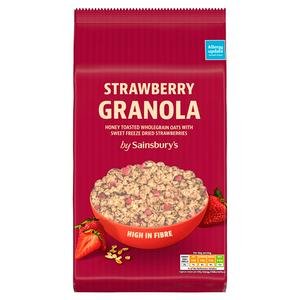 Sainsbury's Granola, Strawberry 1kg