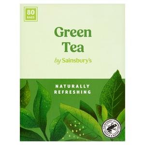 Sainsbury's Green Tea x80 Tea Bags 152g