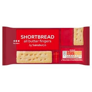 Sainsbury's Highland All Butter Shortbread Finger Biscuits 200g