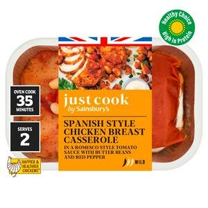 Sainsbury's Just Cook 410g Spanish Style Chicken Casserole