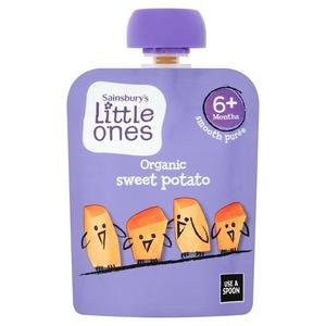 Sainsbury's Little Ones Organic Simply Sweet Potato 6+ Months 70g