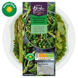 Sainsbury's Minted Tenderstem Broccoli & Asparagus 260g