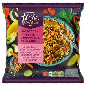 Sainsbury's Moroccan Style Couscous & Vegetables, Taste the Difference 600g Sainsbury's Moroccan Style Couscous & Vegetables, Taste the Difference 600g