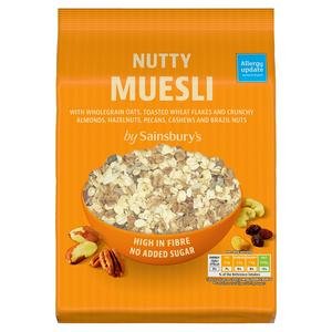 Sainsbury's Nutty Muesli 750g