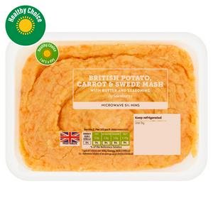 Sainsbury's Potato, Carrot & Swede Mash 400g
