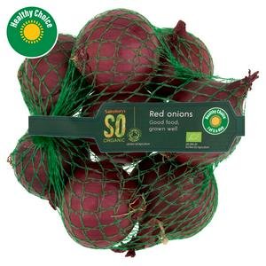 Sainsbury's Red Onions, SO Organic 500g