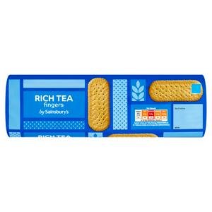 Sainsbury's Rich Tea Fingers, Fingers 250g