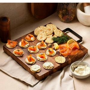 Sainsbury's Scottish Smoked Salmon Cocktail Blinis, Taste the Difference 420g