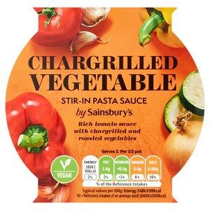 Sainsbury's Stir In Chargrilled Vegetable Pasta Sauce 150g