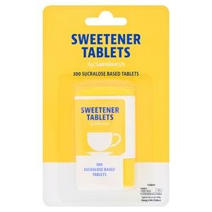 Sainsbury's Sucralose Sweetener Tablets x300 15.6g