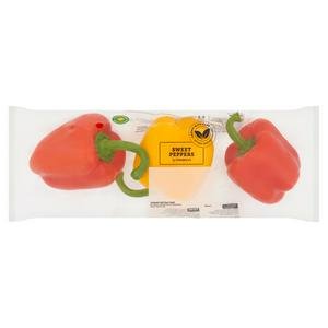 Sainsbury's Sweet Peppers (Colours may vary) x3
