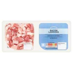 Sainsbury's Unsmoked Bacon Lardons 2x125g