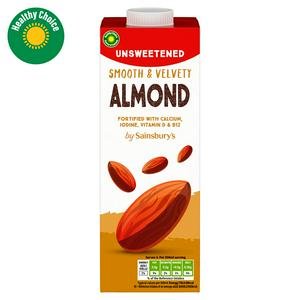 Sainsbury's Unsweetened Long Life Almond Drink 1L
