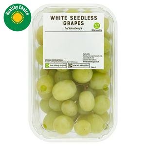 Sainsbury's White Seedless Grapes 500g
