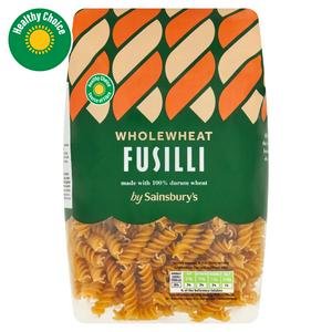 Sainsbury's Wholewheat Fusilli Pasta 500g