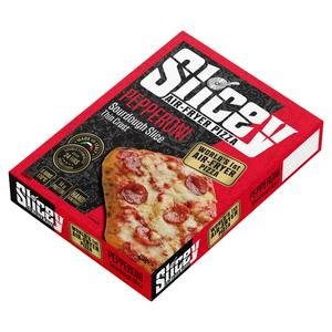 Slicey 130g Pepperoni Sicilian Style Slice Thin Crust Air fryer Pizza