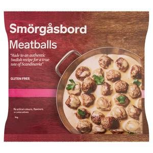 Smörgåsbord the Original Swedish Meatballs 1kg