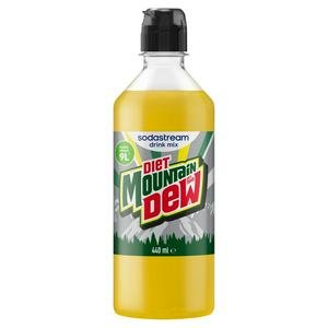 Sodastream 440ml Diet Mountain Dew Sparkling Drink Mix