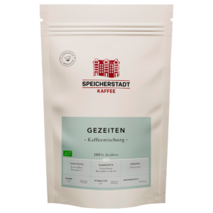 Speicherstadt Kaffee Bio Gezeiten Kaffeemischung Gemahlen 250g