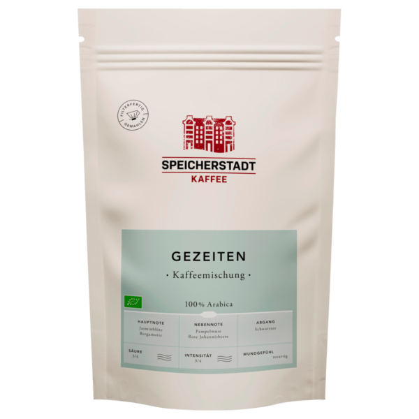 Speicherstadt Kaffee Bio Gezeiten Kaffeemischung Gemahlen 250g Speicherstadt Kaffee Bio Gezeiten Kaffeemischung Gemahlen 250g
