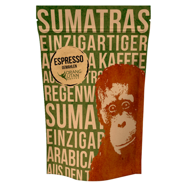 Speicherstadt Kaffee Orang-Utan Espresso gemahlen 250g