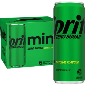 Sprite Zero Sugar Lemonade Soft Drink Mini Cans