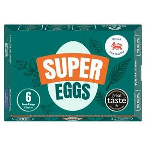 St. Ewe Free Range Super Eggs x6 288g