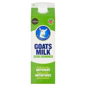 St Helen's Farm Semi Skimmed Goats Milk 1L