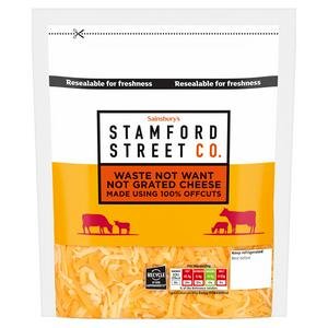 Stamford Street Co. 250g Waste not Want not Grated Cheese