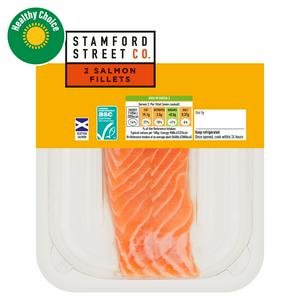Stamford Street Co. ASC Salmon Fillets x2 240g
