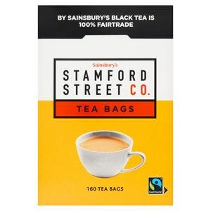 Stamford Street Co. Fairtrade Tea Bags x160 400g