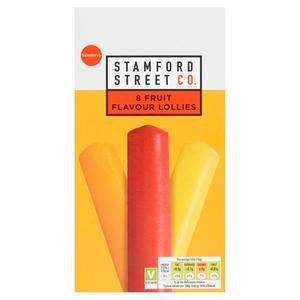 Stamford Street Co. Fruit Flavour Lollies 8x35ml