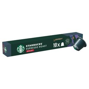 Starbucks by Nespresso Decaf Espresso Coffee Pods x10
