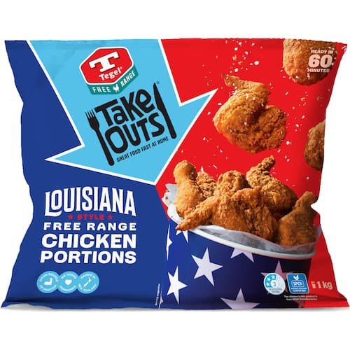 tegel take outs chicken portions free range louisiana style tegel take outs chicken portions free range louisiana style