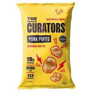 The Curators Original Salted Pork Puffs 75g The Curators Original Salted Pork Puffs 75g