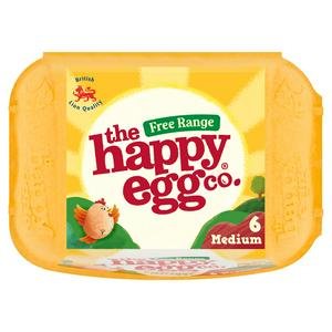 The Happy Egg Co. Free Range Medium x6