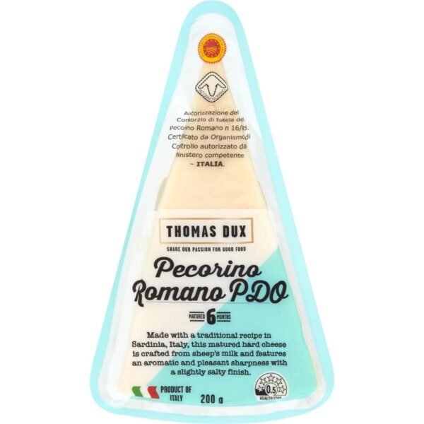 Thomas Dux Pecorino Romano PDO 6 Months Thomas Dux Pecorino Romano PDO 6 Months